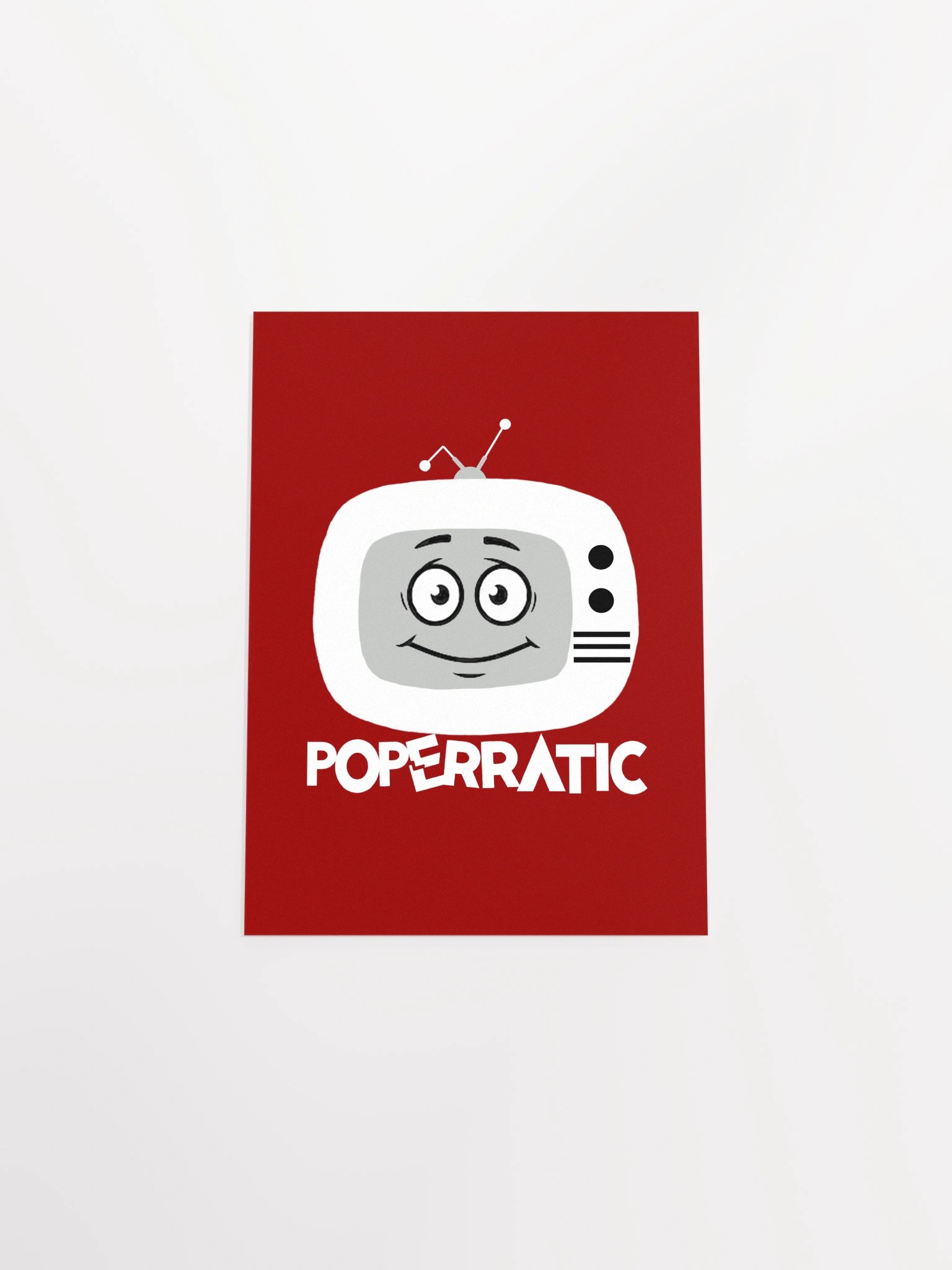 Poperratic Babysitter Logo - Red Poster product image (16)