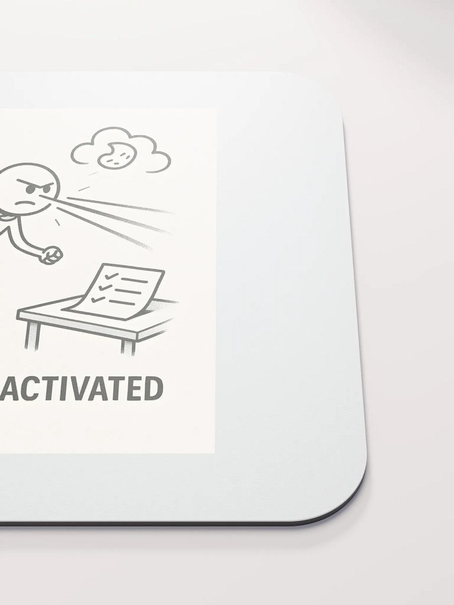 Superhero Focus Mode Mouse Pad product image (5)