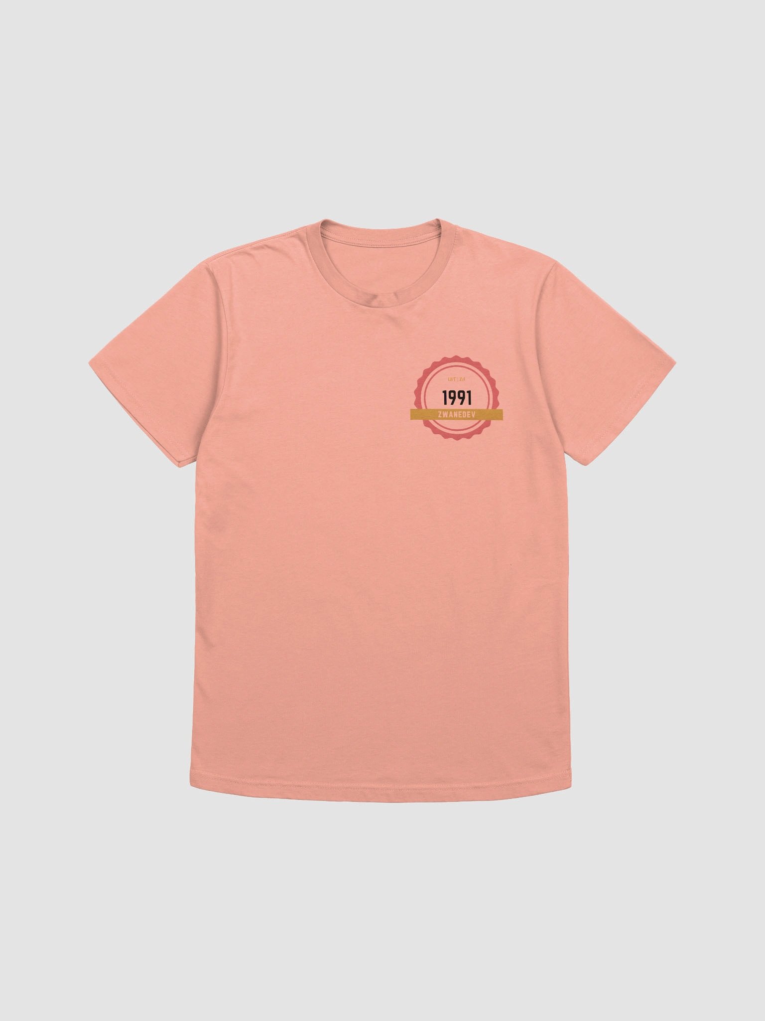 ZwaneDev | Peach Simple T Ξ product image (3)