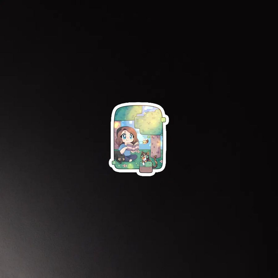 Cozy with MandaLin die-cut magnets product image (5)
