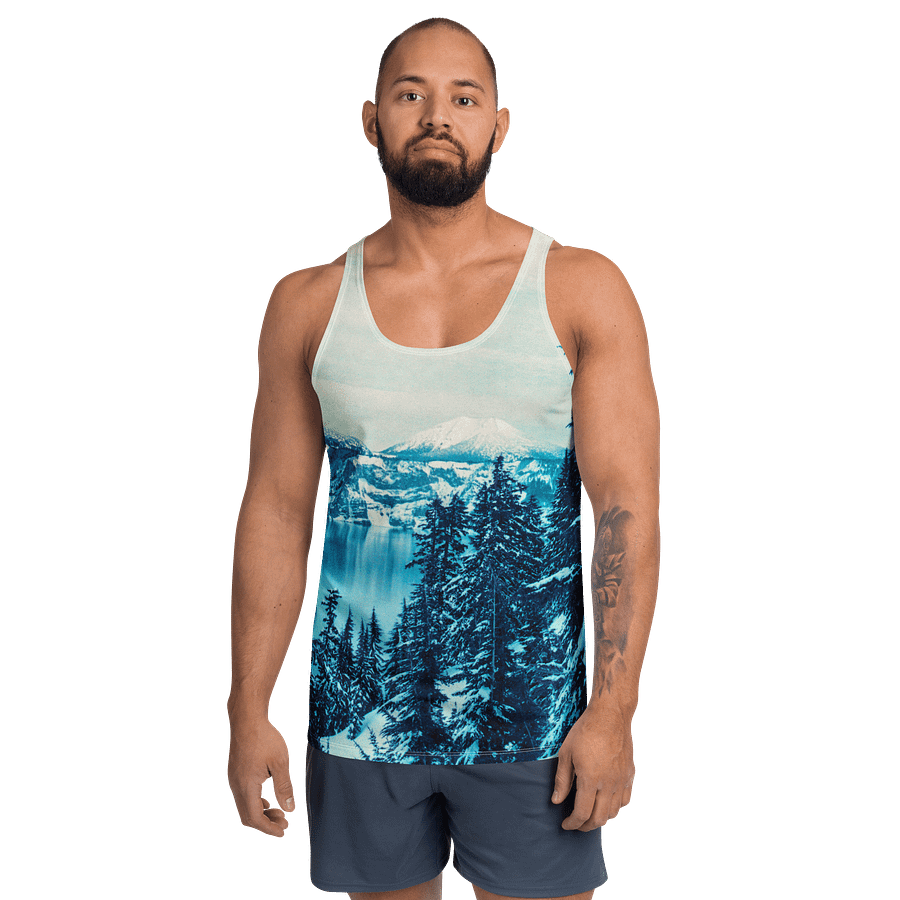 Crater Lake Lomopurple Men's Tank Top product image (1)