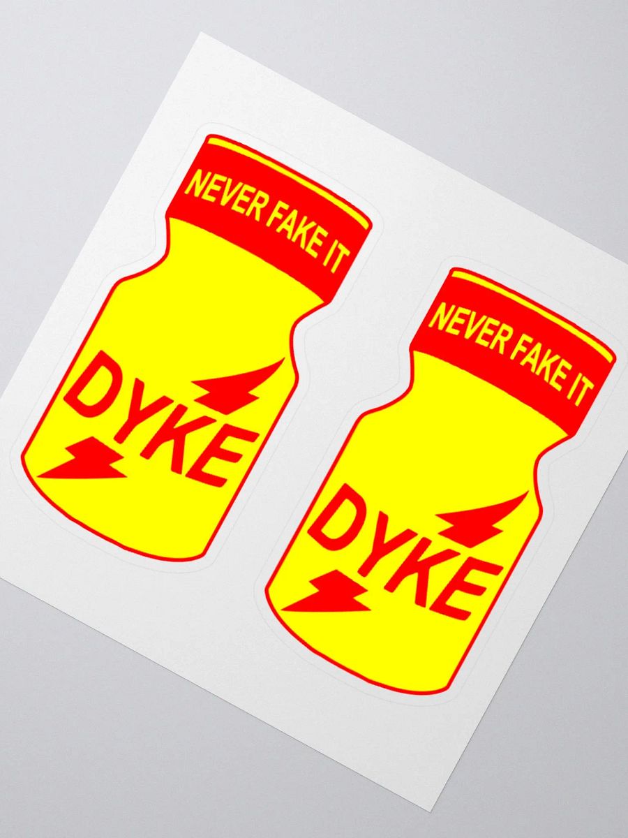 Dyke Poppers Stickers 👃 product image (2)