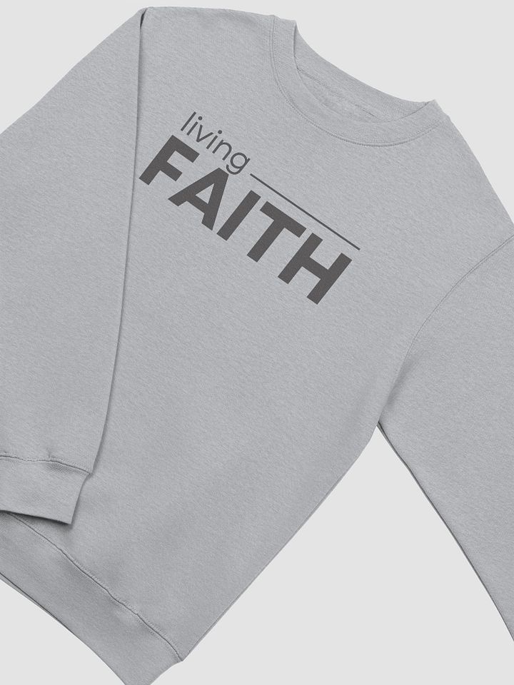 Living FAITH Premium Crewneck Sweatshirt product image (1)