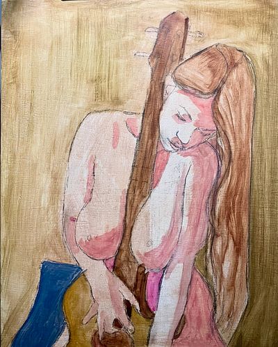 the blocking in. 

#oilpainting #hodgsonart #figurepainting #figurativepainting #fıgureart #woodpainting #oilartwork #artcoll...