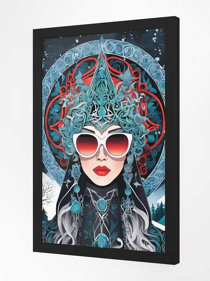 Winter Wiccan 02 - Framed Matte Poster product image (2)