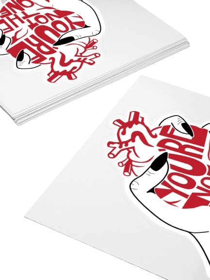 You're Not the One Sticker product image (12)