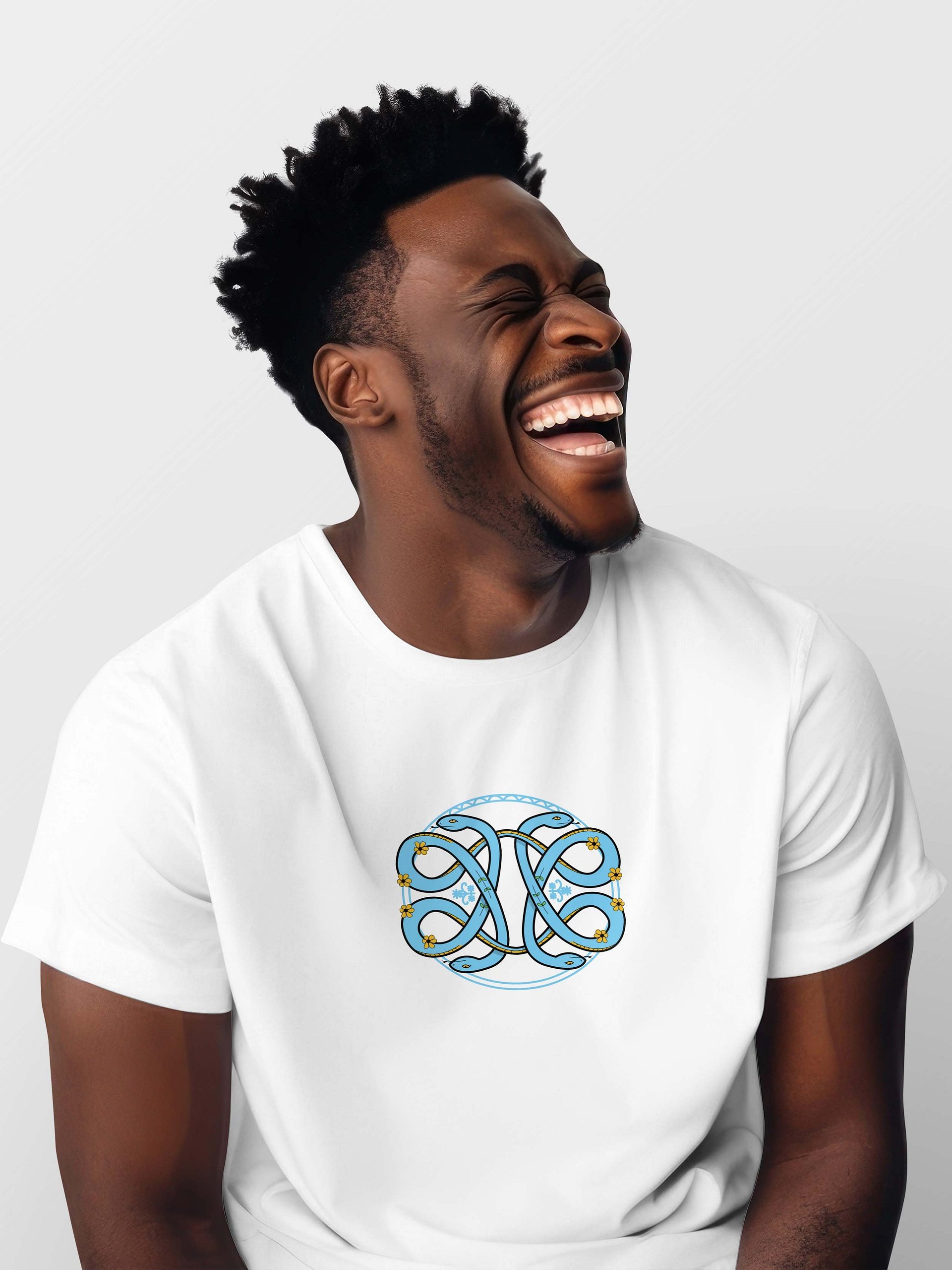 T-shirt avec le vèvè de Damballah & Ayida product image (1)