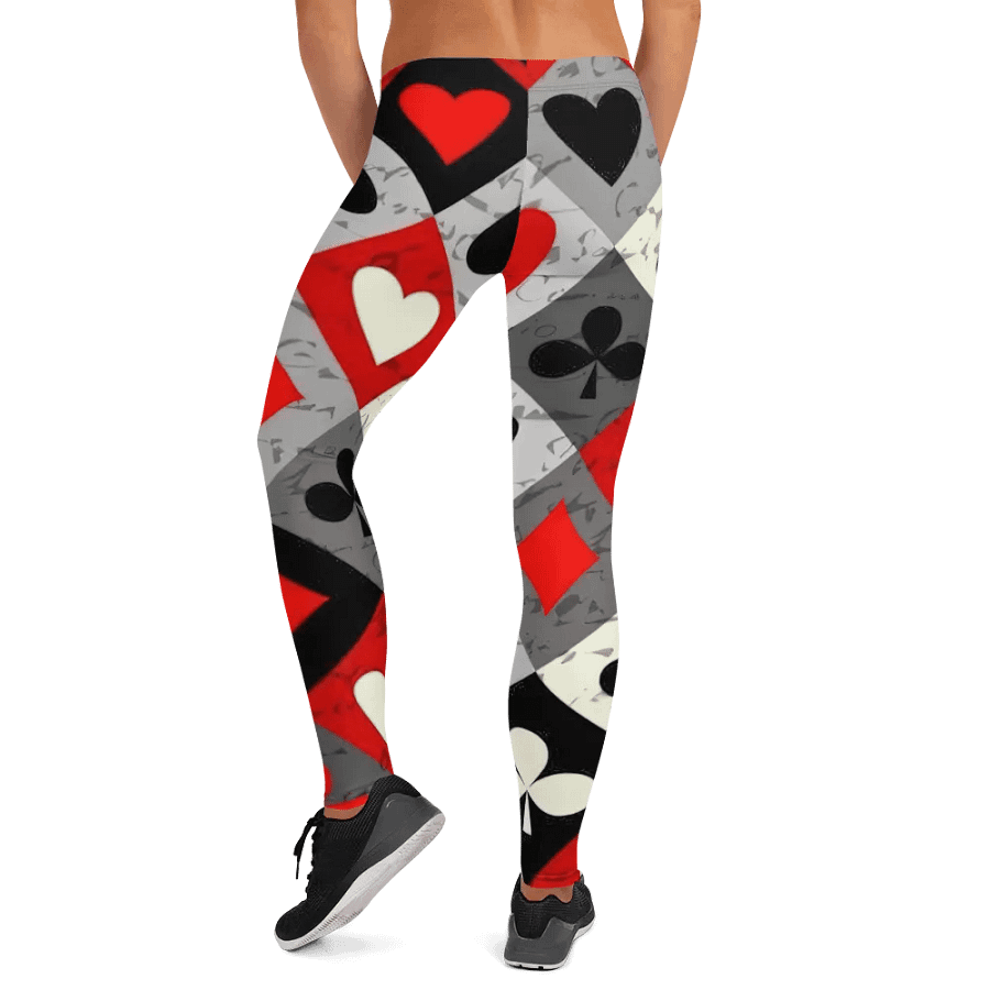 Leggings – Card Suit Art Print for Bold & Playful Style product image (12)