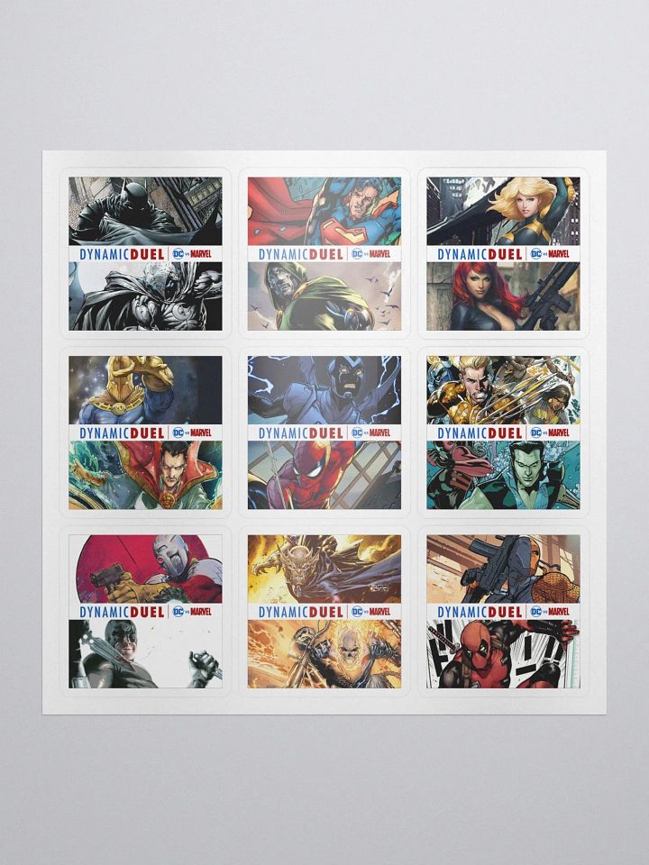 Dynamic Duel Episode Cover Stickers - Series 1 product image (1)