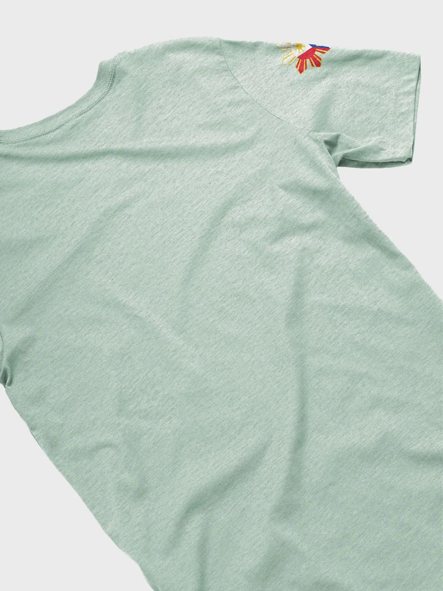 Tokwa't Baboy WHITE TEE (Black Logo), Pork Tofu Philippines Cuisine, Filipino Foodie, Short Sleeve + Shoulder Patches, Light Tones T-Shirt product image (37)