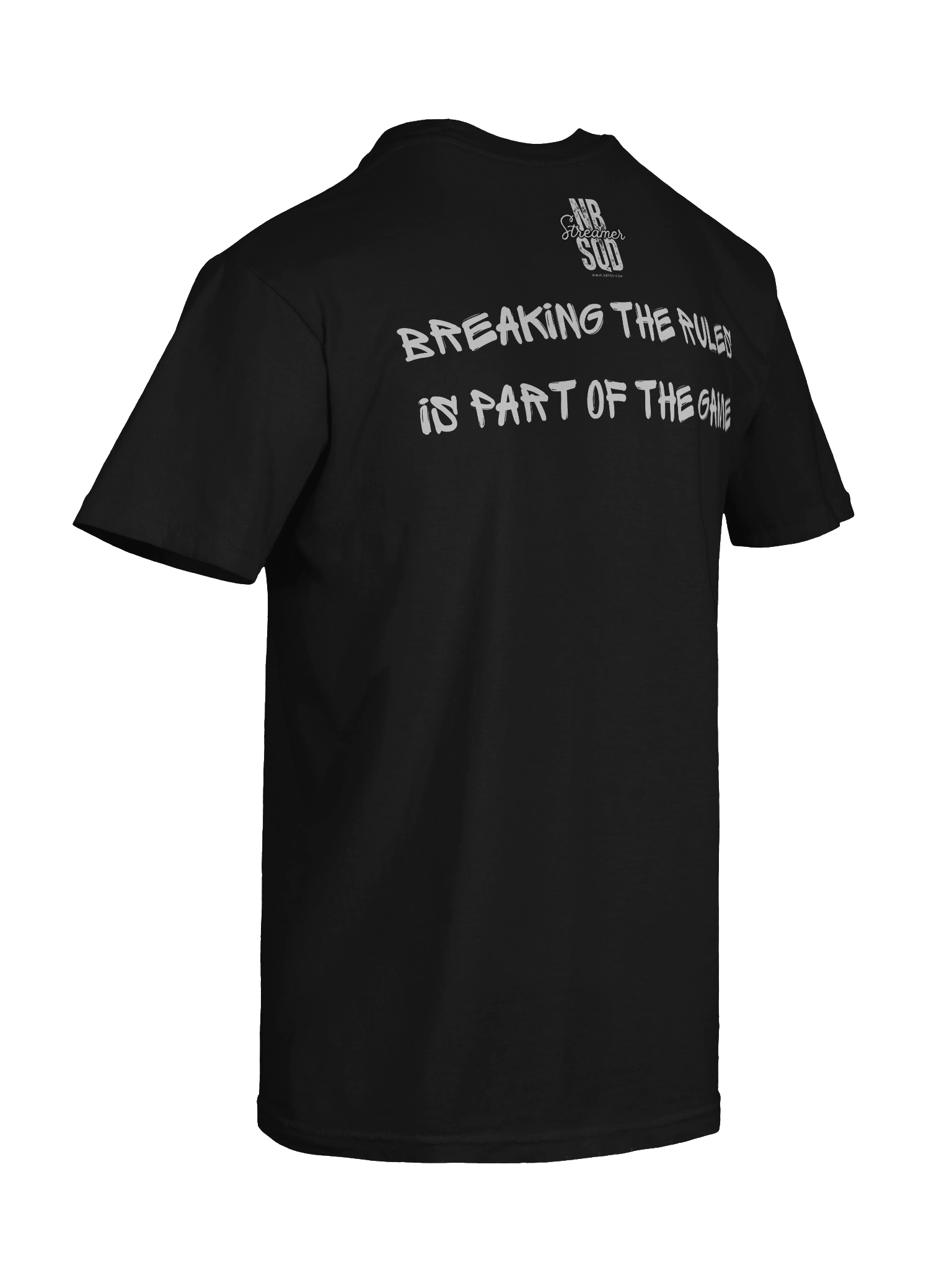 NBSQD Graffiti Mens BLK T-Shirt - Break The Rules Its Part of The Game product image (10)