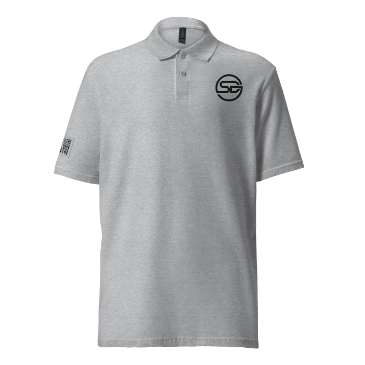 Logo Polo - Mens (Grey/White) product image (1)