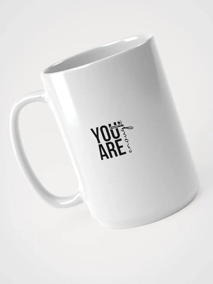 you are enough Gen 2:Corkscrew Inspiration White Glossy Mug product image (2)