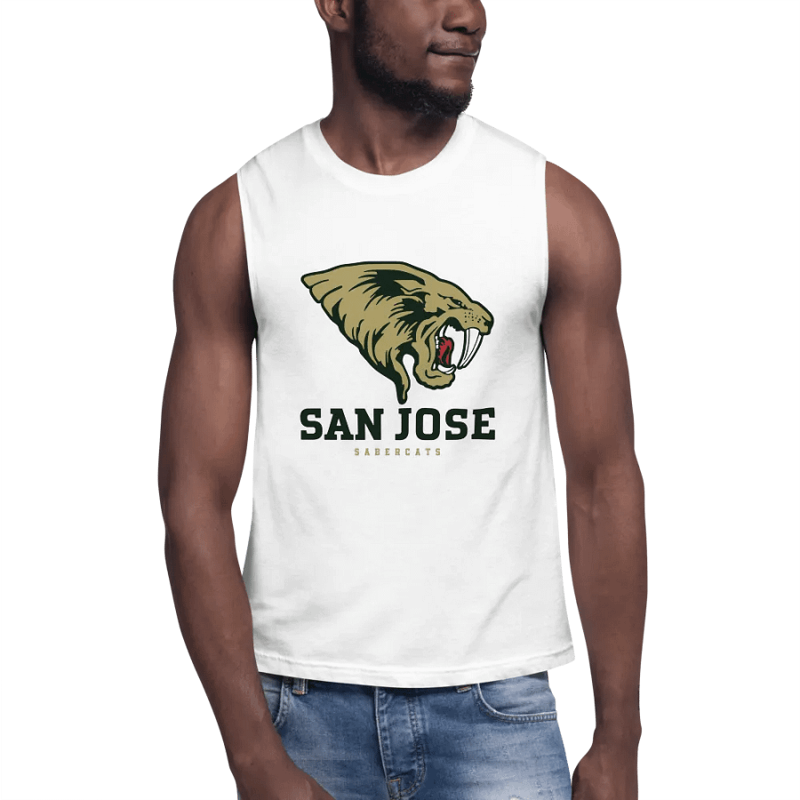 San Jose Sabercats Team Muscle T-Shirt product image (6)