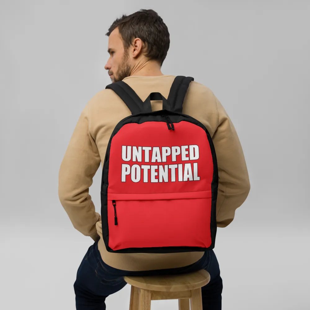 Untapped Potential Red Backpack product image (9)