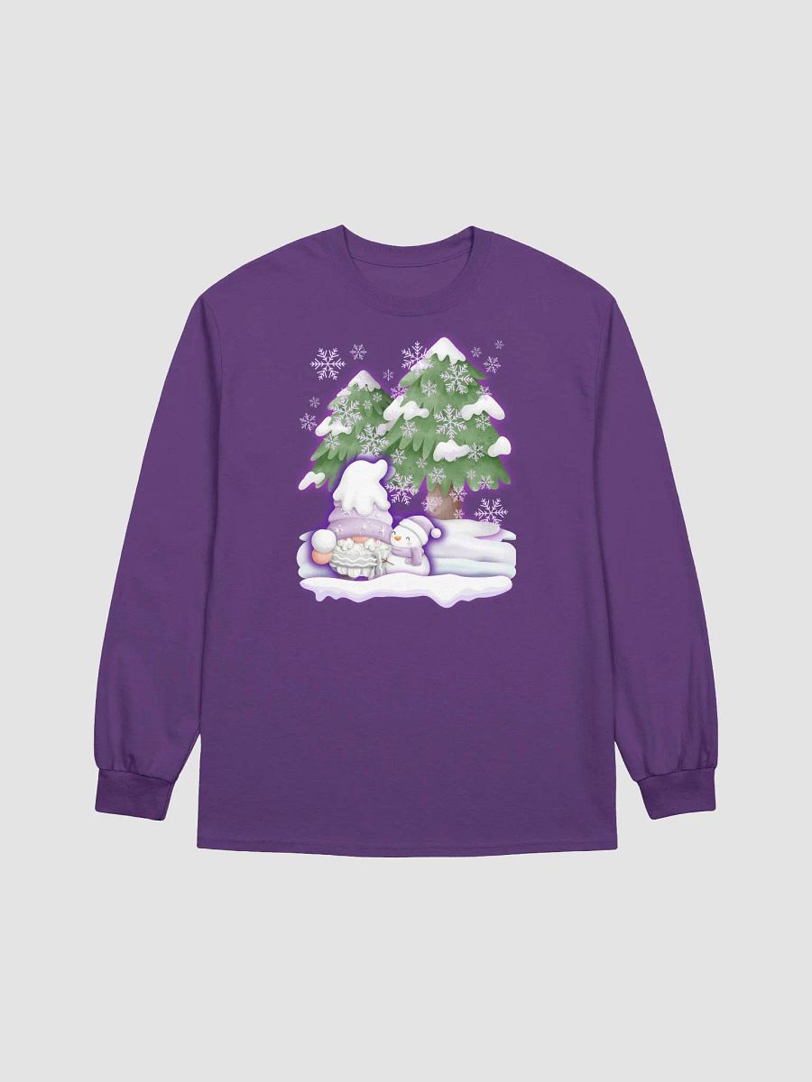 Whimsical Winter Gnome Long Sleeve Tee product image (1)