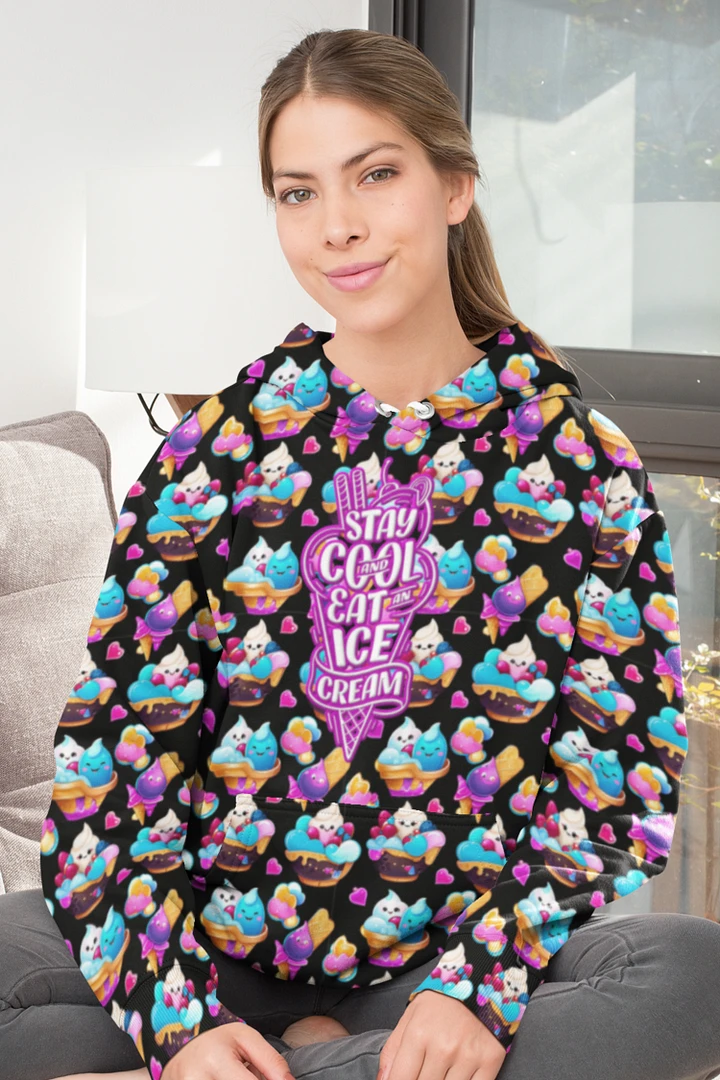 Ice Cream All Over Print Hoodie product image (1)