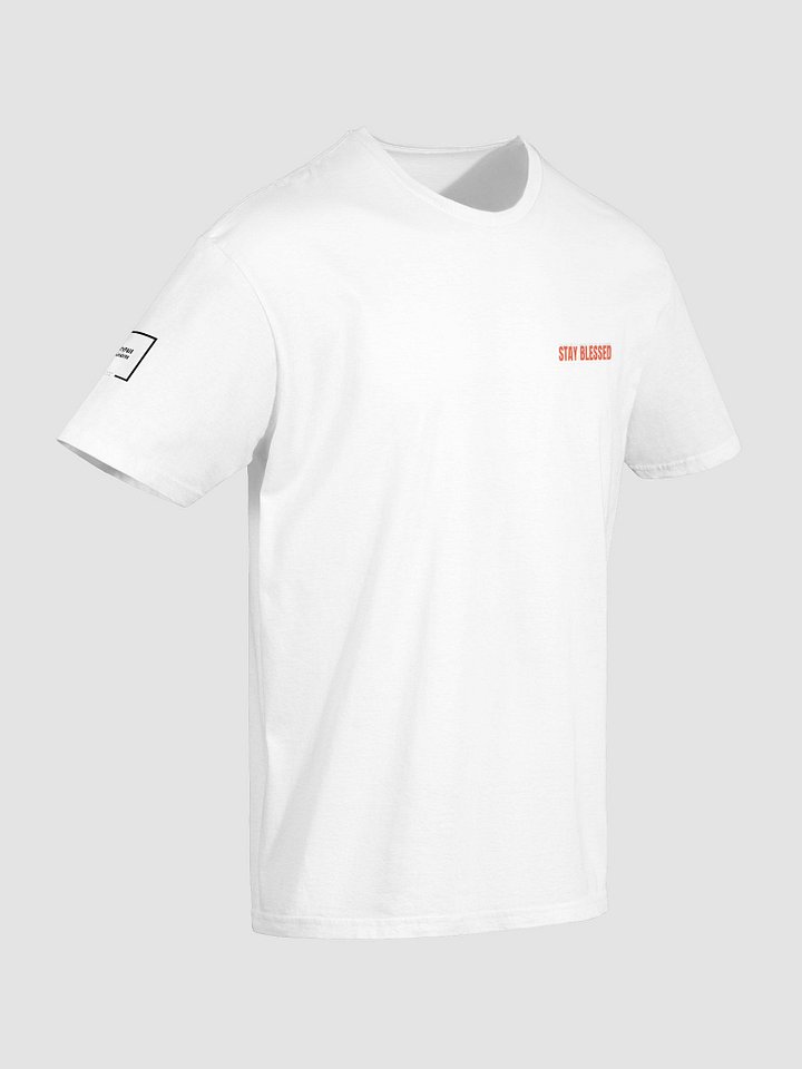 Stay Blessed Classic White T-shirt product image (2)