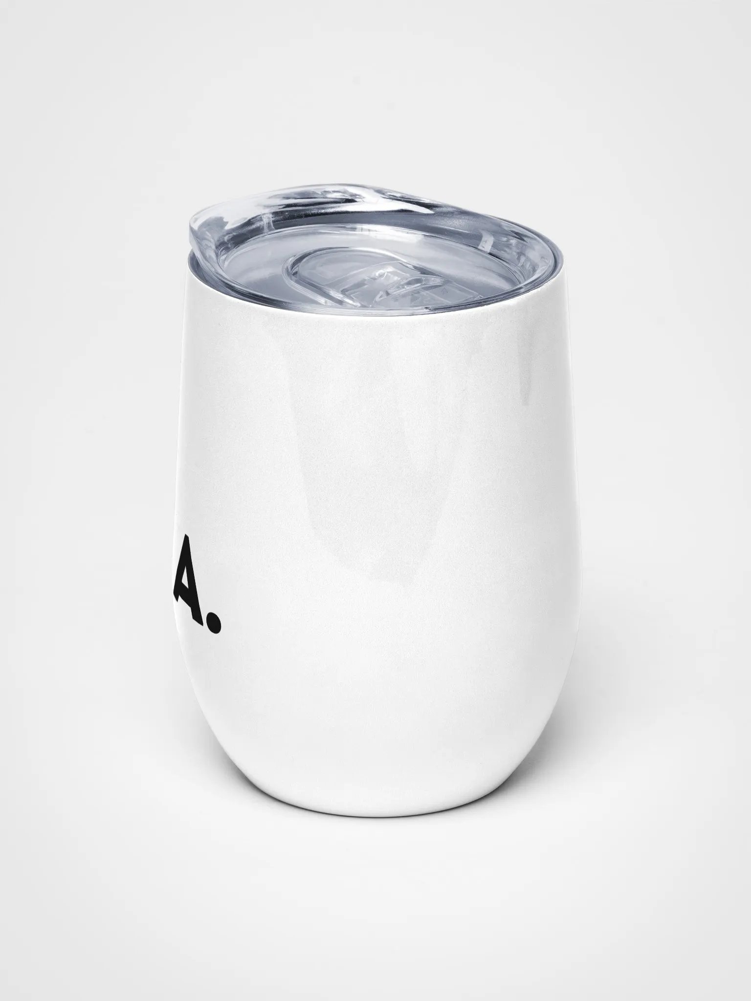 Elegant A Calligraphic Stainless Wine Tumbler product image (5)
