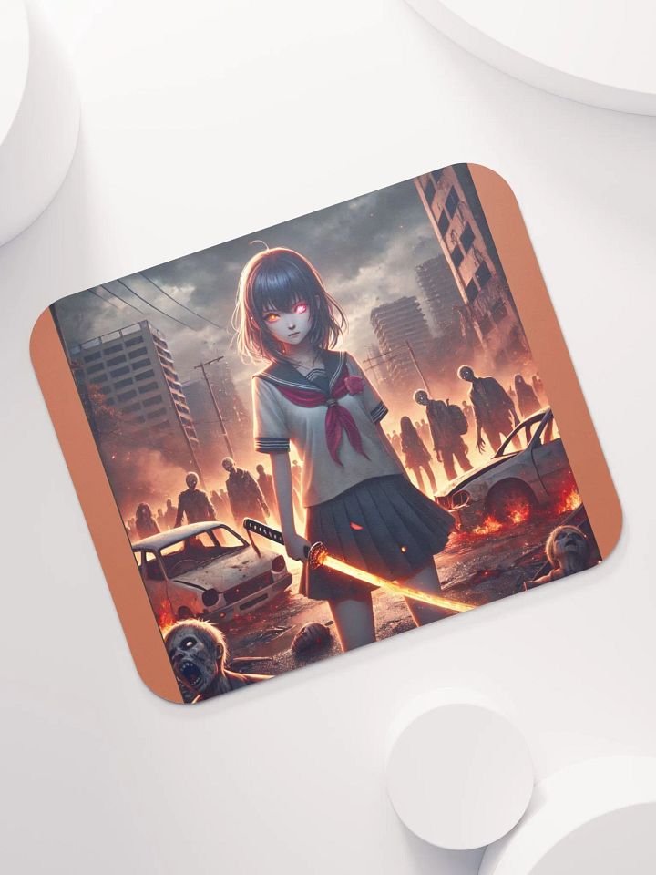 Fiery Blade Anime Mouse Pad product image (1)
