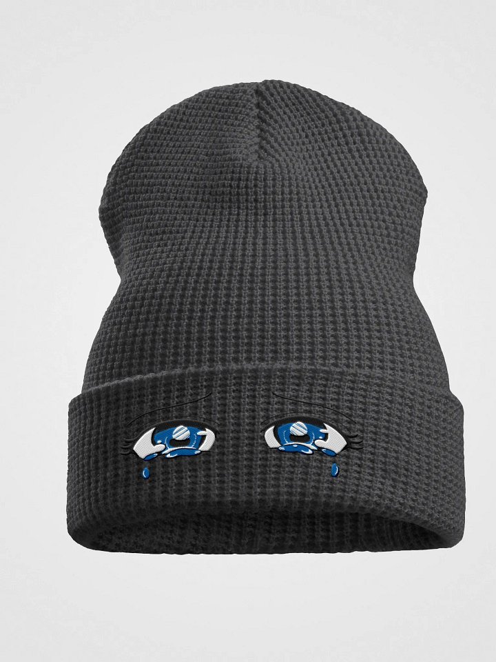 Sad eyes beanie product image (1)