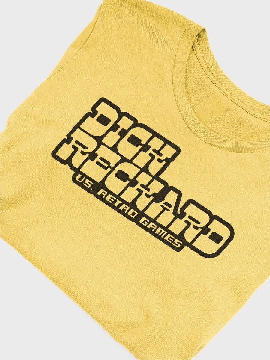 Dick Reckard vs Retro Games MonoBlack Logo Unisex T-Shirt product image (4)