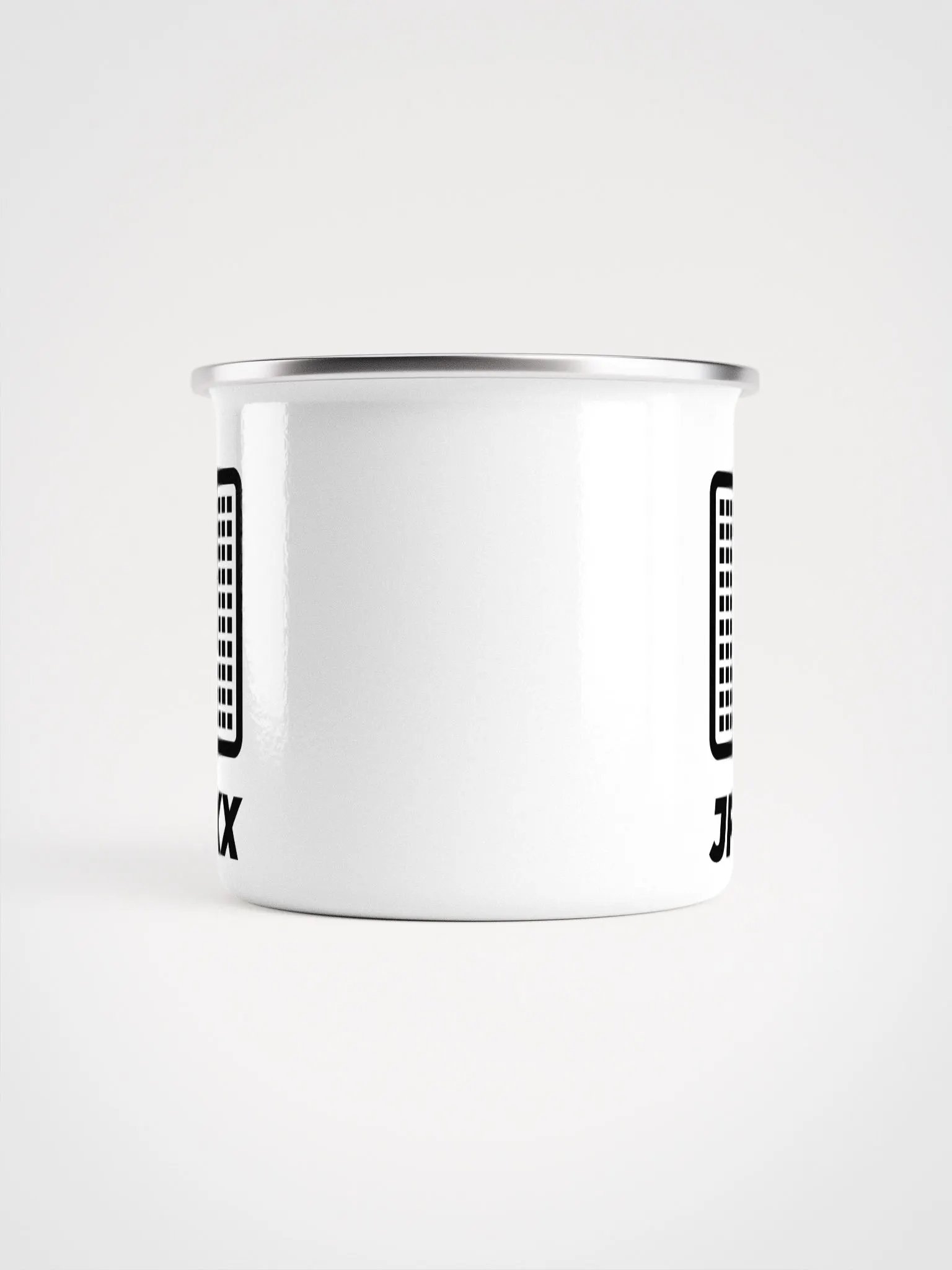 JFIXX White Enamel Mug product image (4)