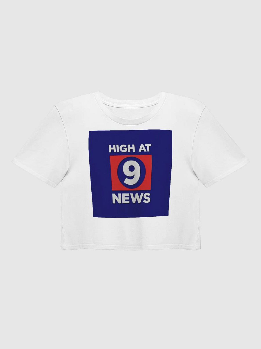 HA9N Official Logo Embroidered Premium Cropped T-Shirt product image (1)