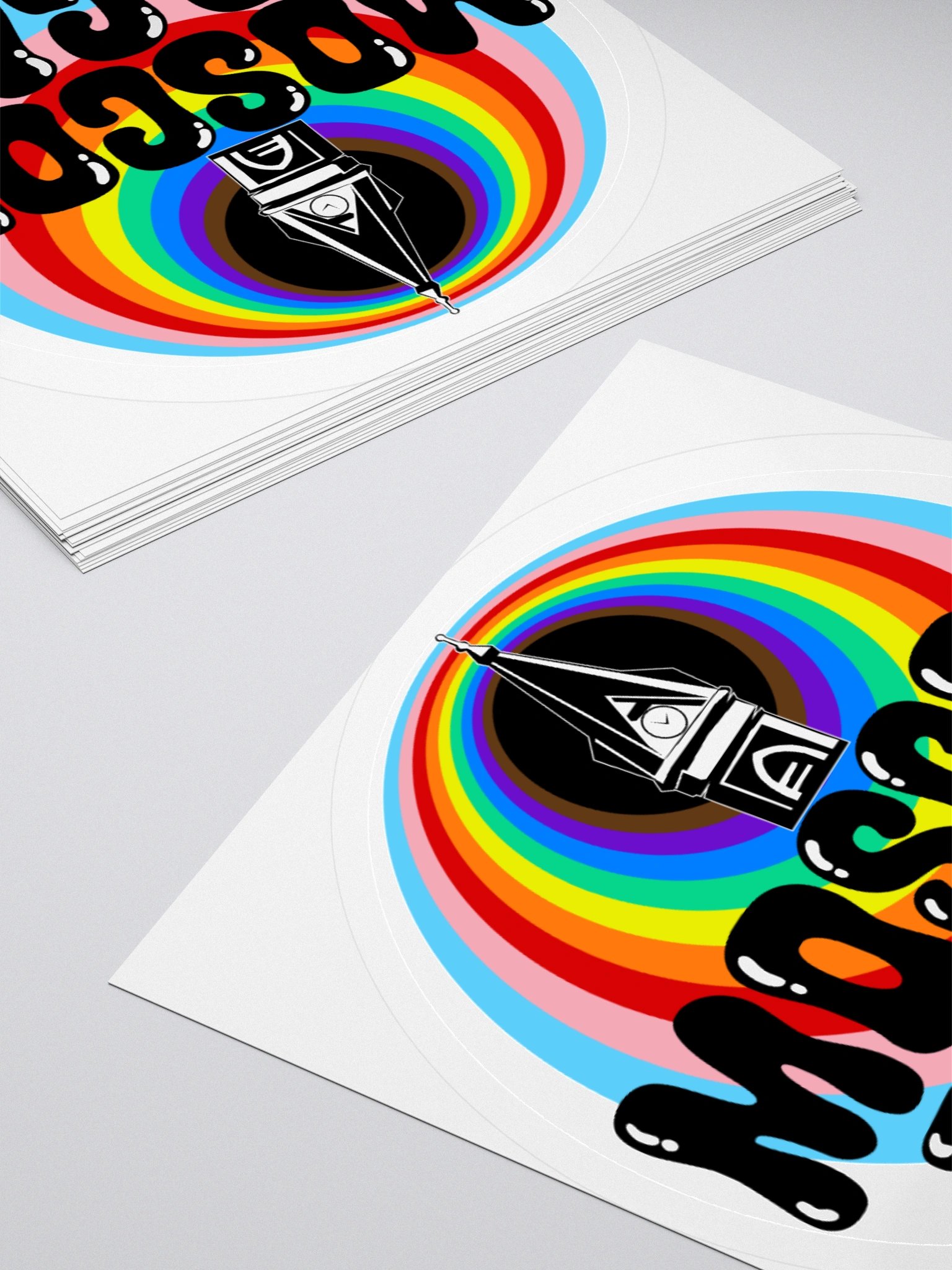"MOSCOW IS GAY" city sticker product image (11)