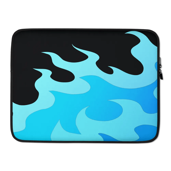 Blue Fire Laptop Case 【Black】 product image (2)