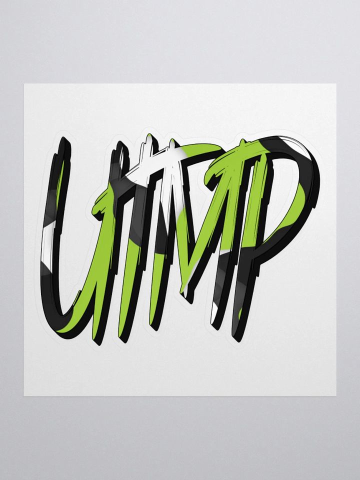 Kiss Cut Sticker - UTMP Logo Abstract Camo product image (2)