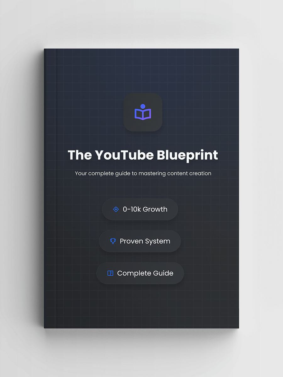 The YouTube Blueprint (Ebook) product image (1)