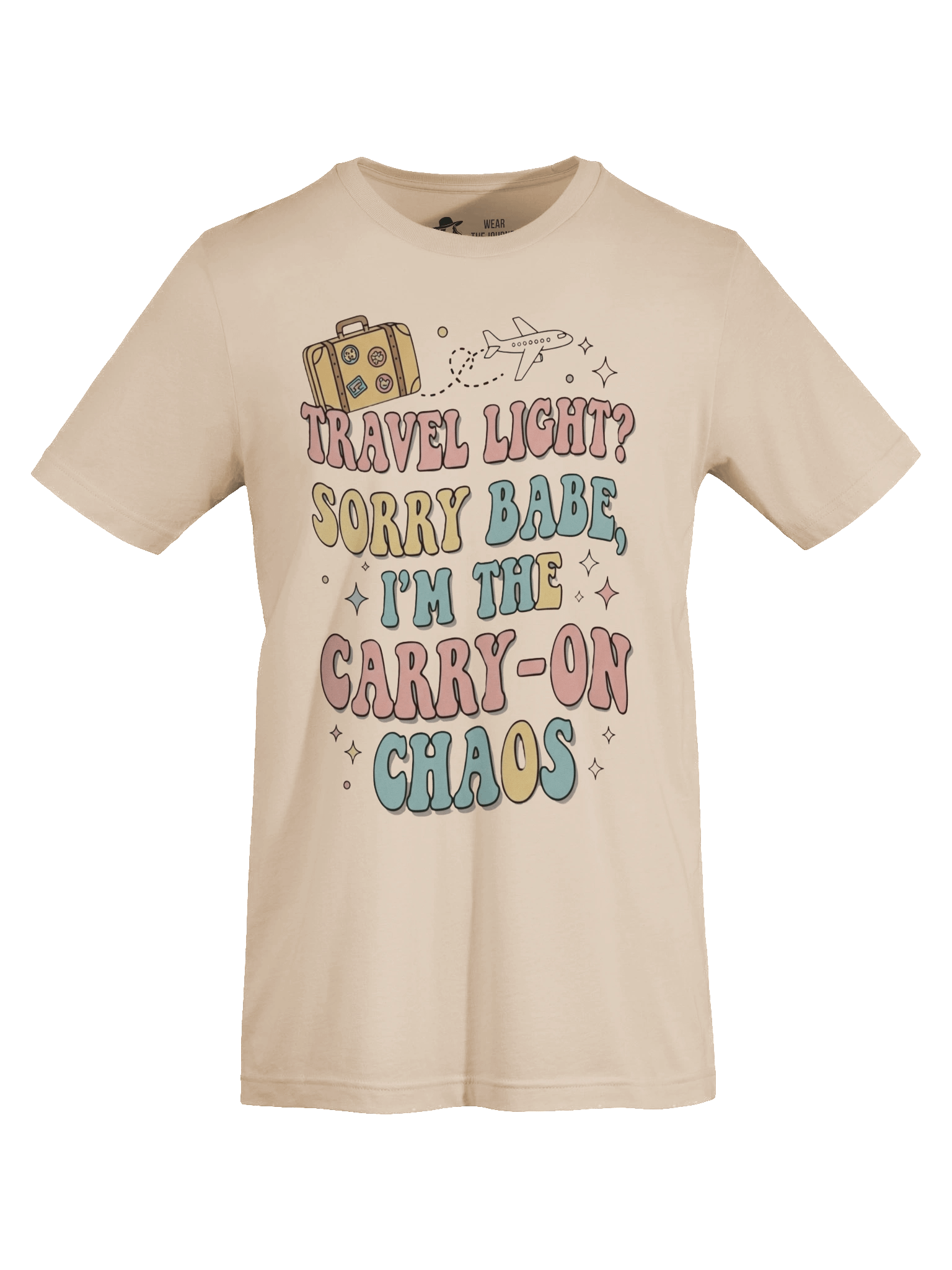 Vacation Mode T-Shirt – Carry-On Chaos Design product image (59)