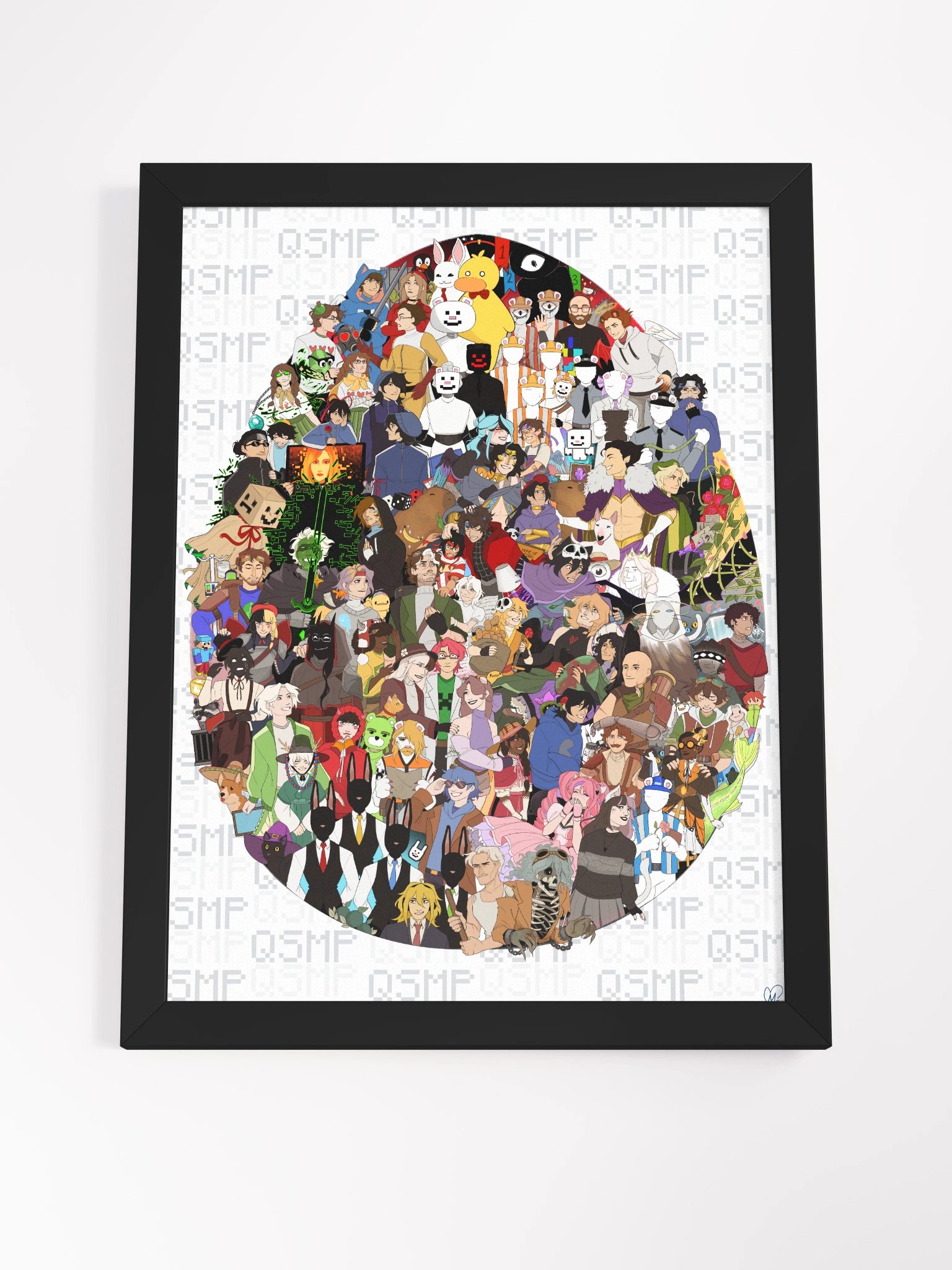 QSMP Crowd - Framed Poster product image (4)