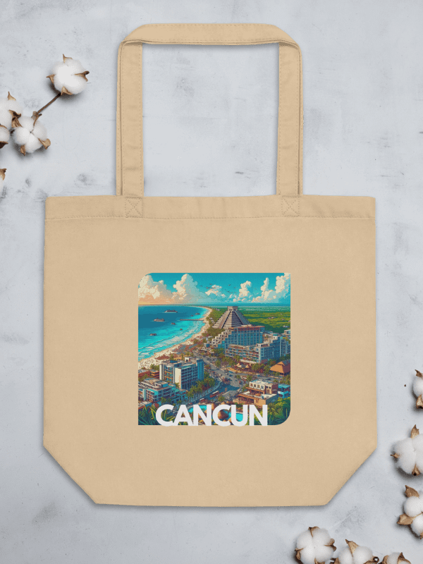 Cancun Coastal Vibes Tote Bag | Cancun Mexico city product image (3)