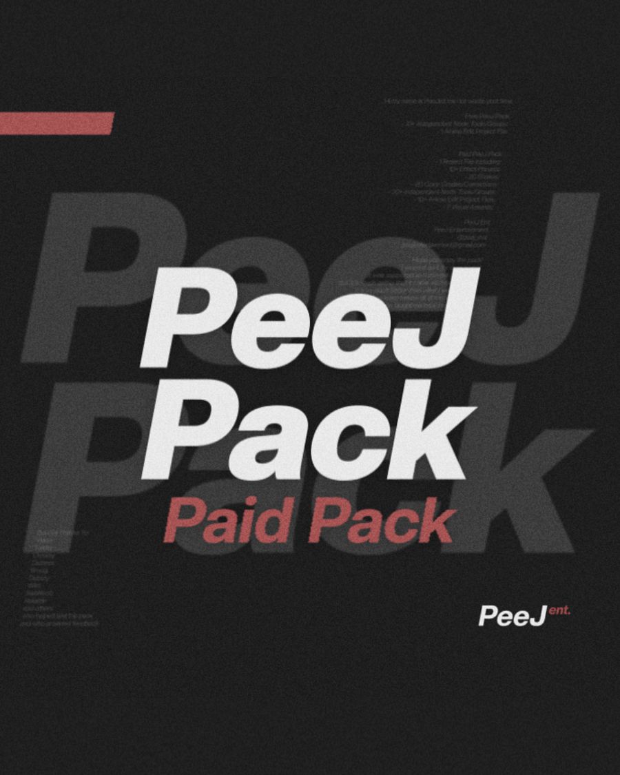 PAID PeeJ Pack for DaVinci Resolve product image (1)