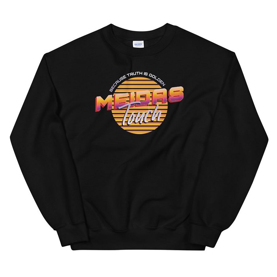 #MeidasMighty RETRO DESIGN UNISEX CREWNECK product image (1)