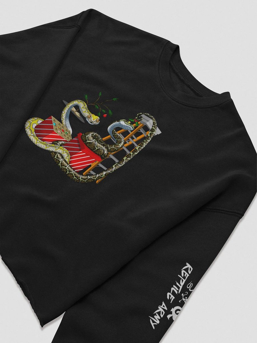 Snake Mistletoe - Crop Sweatshirt - 🐍 🎄 product image (8)