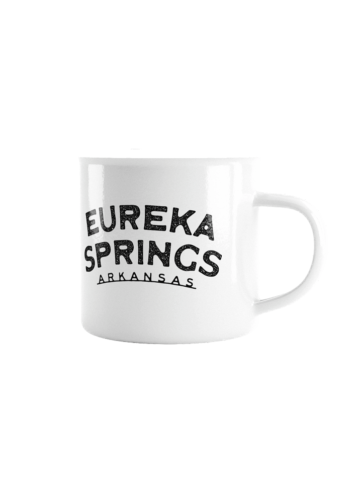 Eureka Springs Arch Block Enamel Mug product image (2)