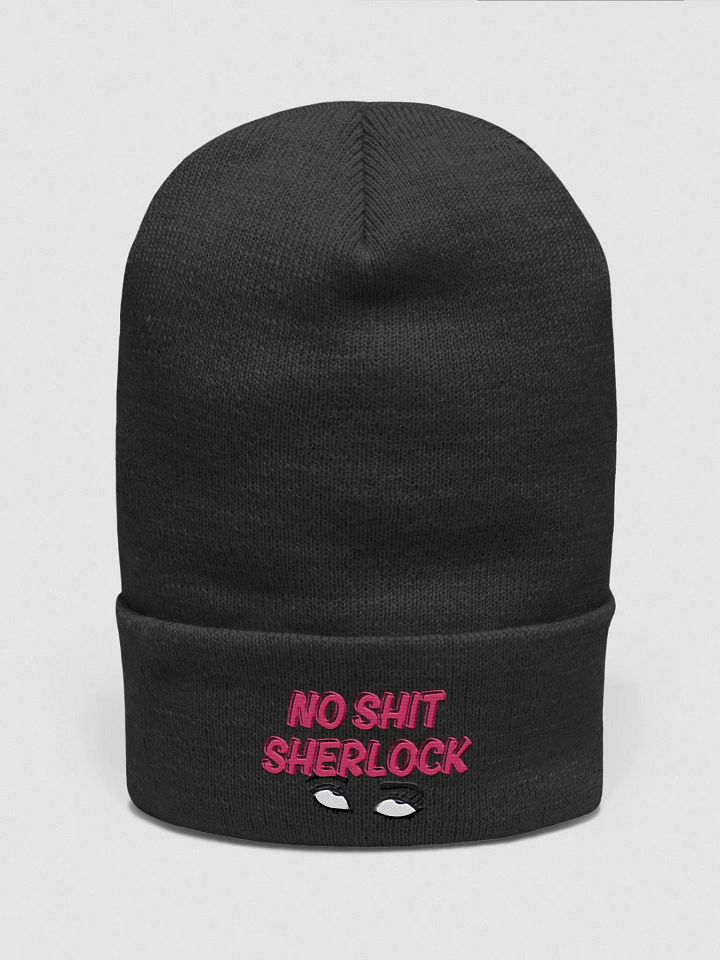 No Shit Sherlock Beanie product image (3)