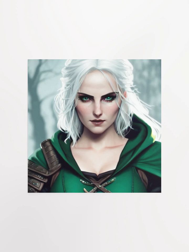 Ethereal Green Eyes Poster product image (4)