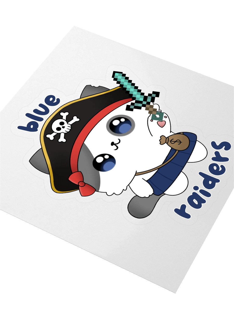 Blue Team logo sticker product image (3)