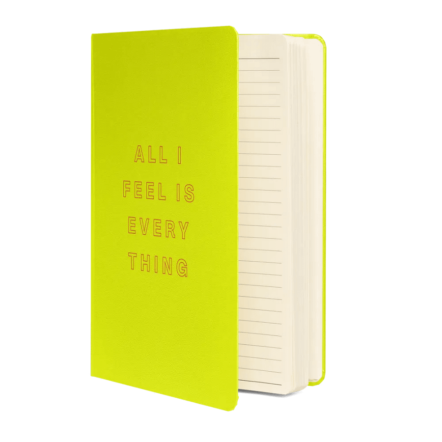 All I Feel Notebook (Hardcover) product image (2)