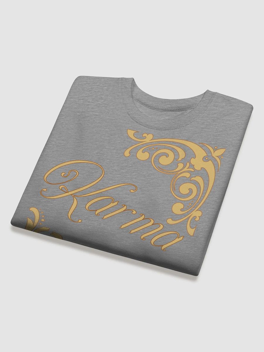 Karma Floral Script Premium Sweatshirt product image (21)