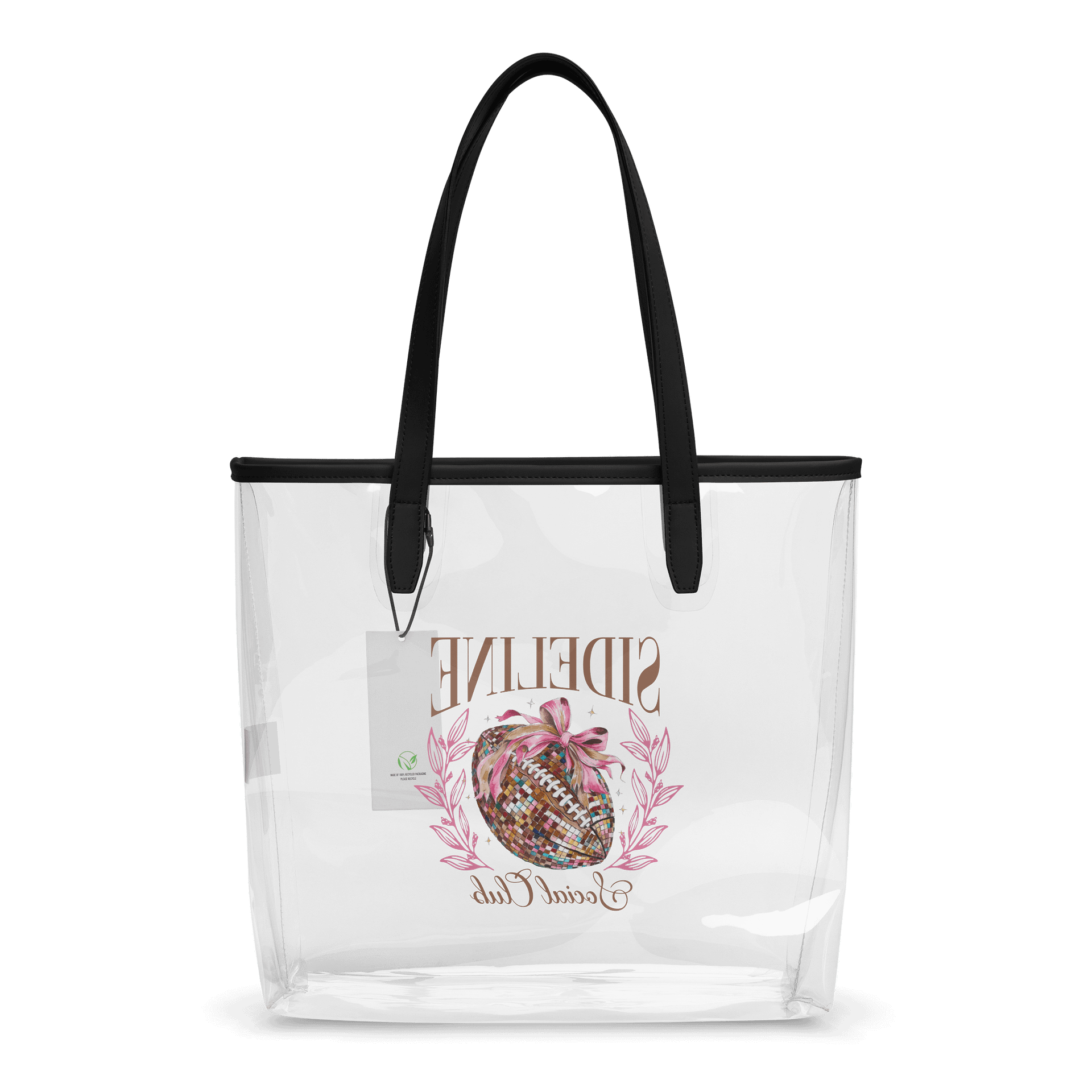 'Sideline Social Club' Clear Tote Bag product image (2)