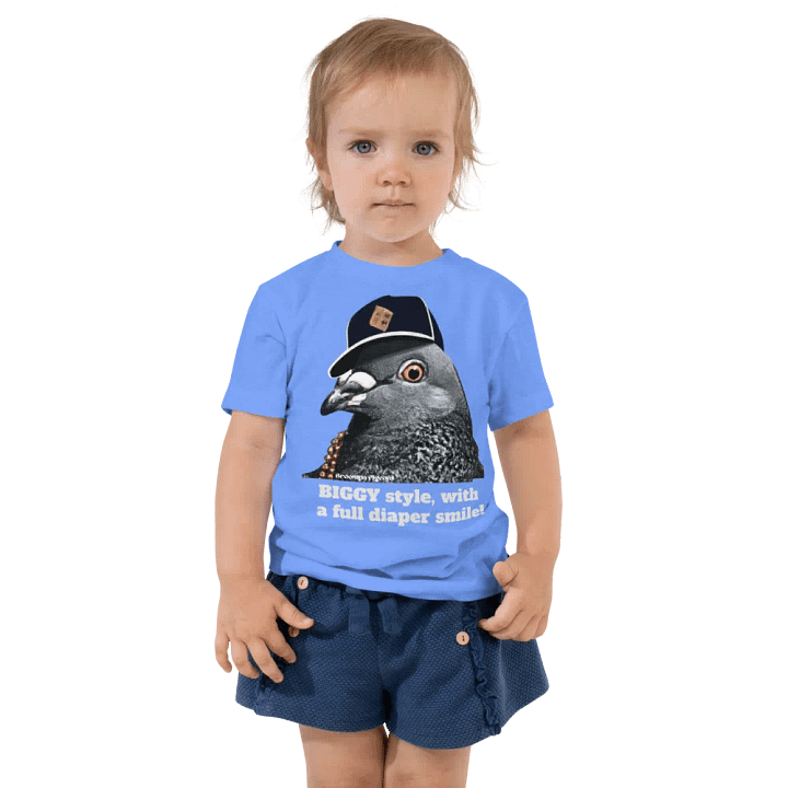 BIGGY Style toddler t-shirt (blue) product image (1)