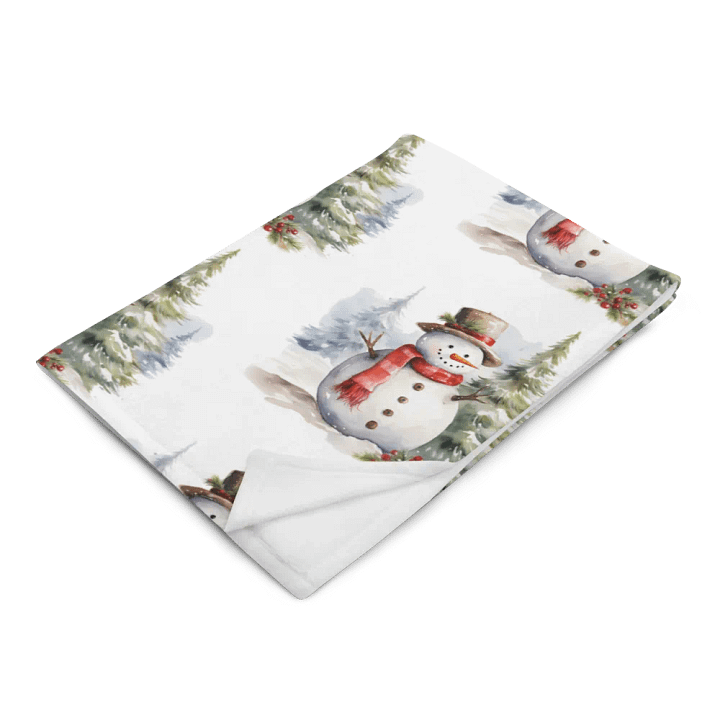 Snowman Blanket product image (2)