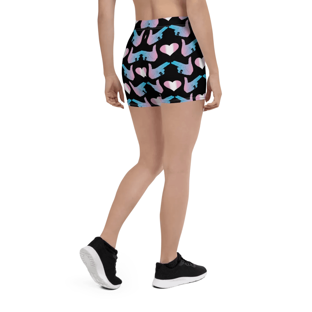 Finger Guns (trans flag) Shorts product image (2)