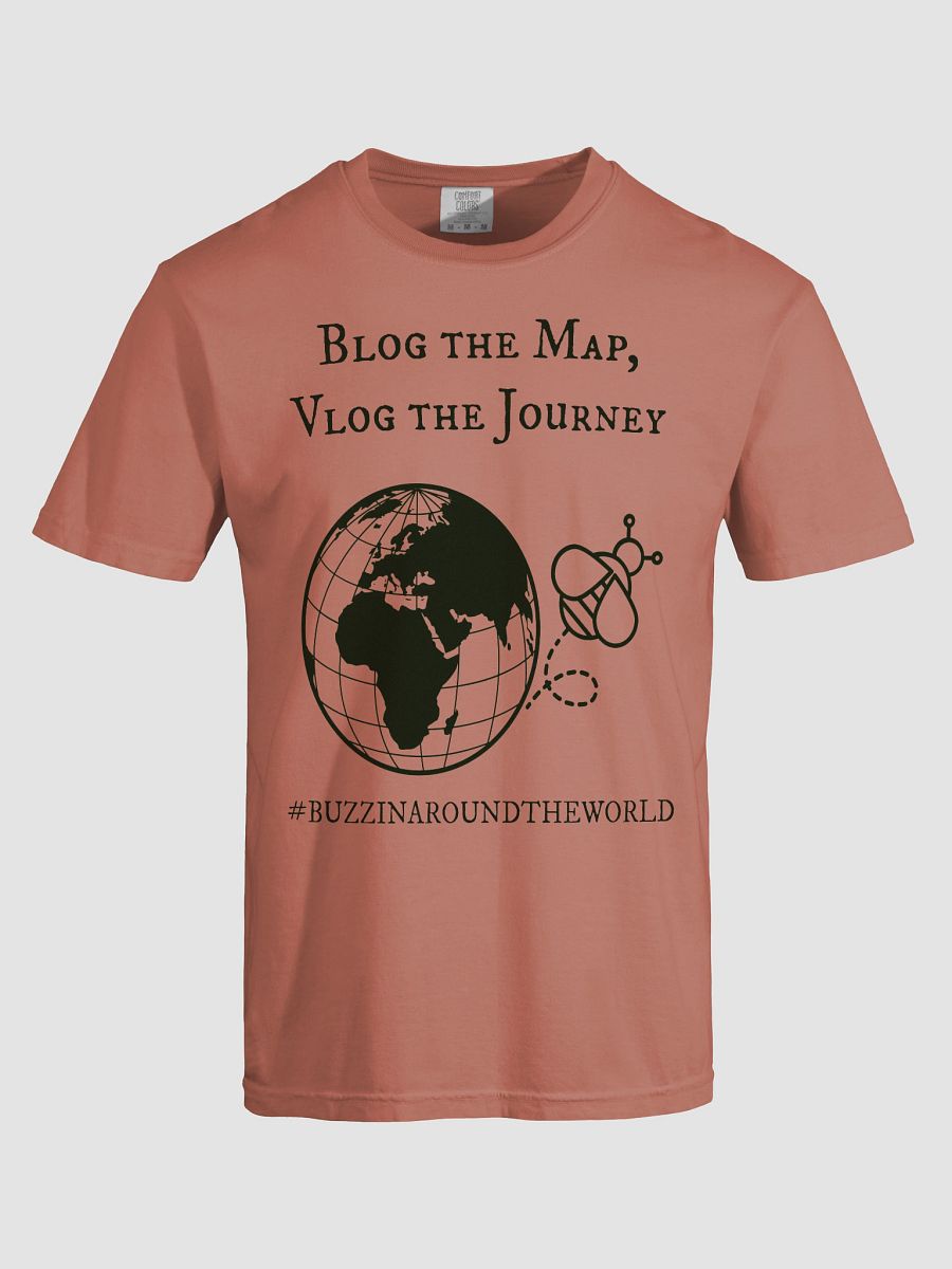 Blog The Map, Vlog The Journey T-Shirt product image (5)