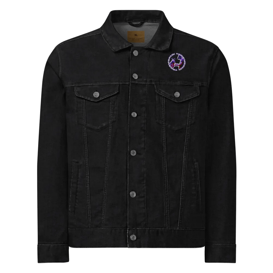 BALIK TANAW Circle Denim Jacket product image (1)